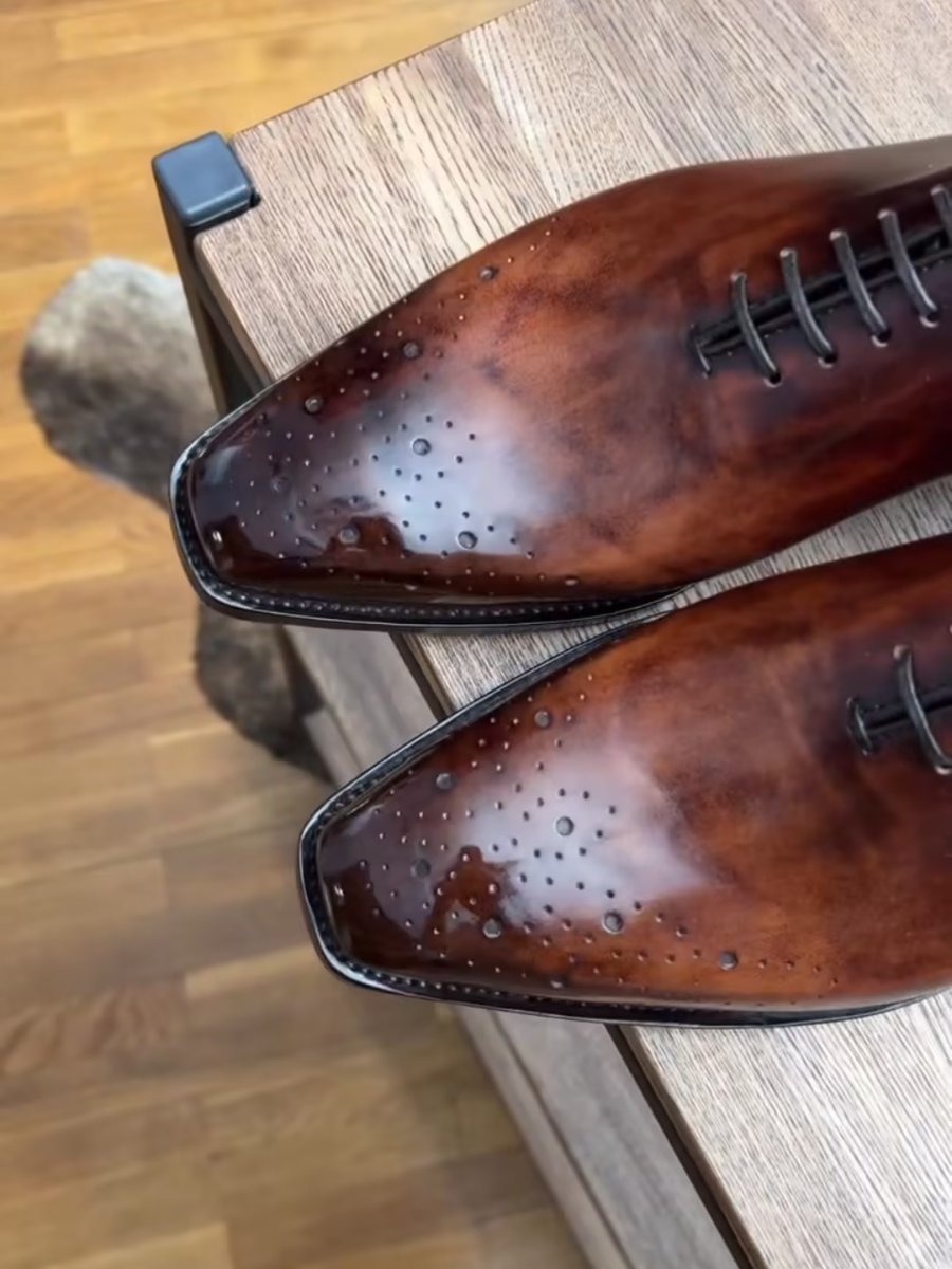 Men's Handmade Italian Luxury Oxfords