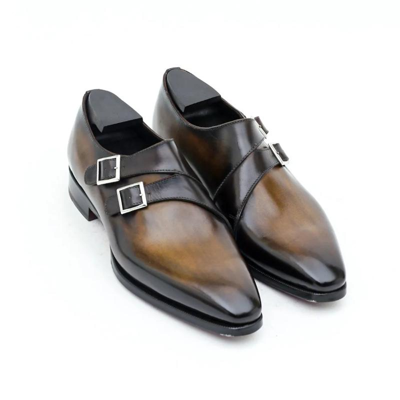 Double Monk Strap Derby