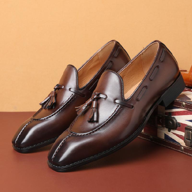 Handmade Men's Tassel Loafers