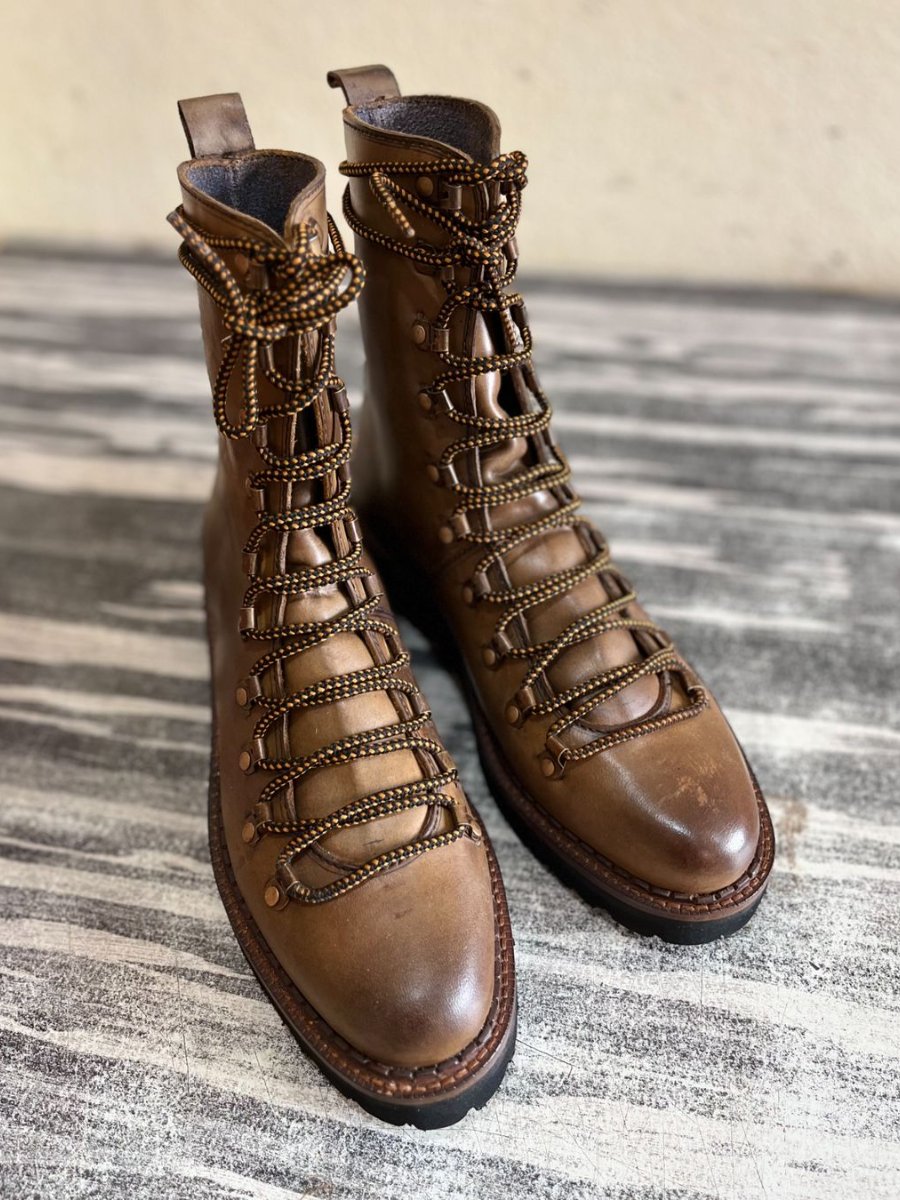 Handmade Genuine Leather Hiking Boots