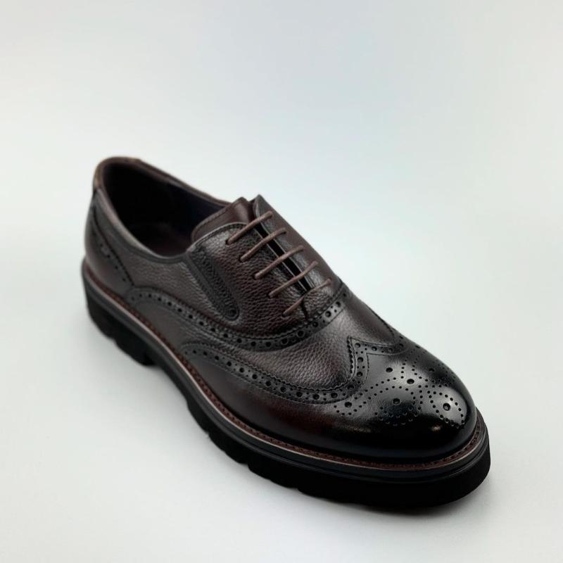 Classic Men's Carved Derby Shoes