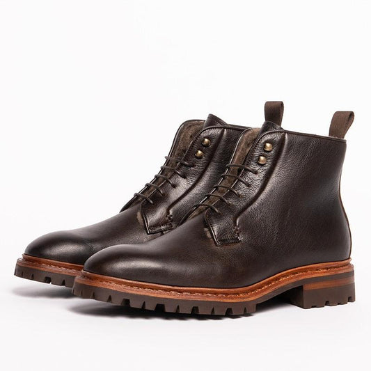 Handcrafted Padded Leather Boots