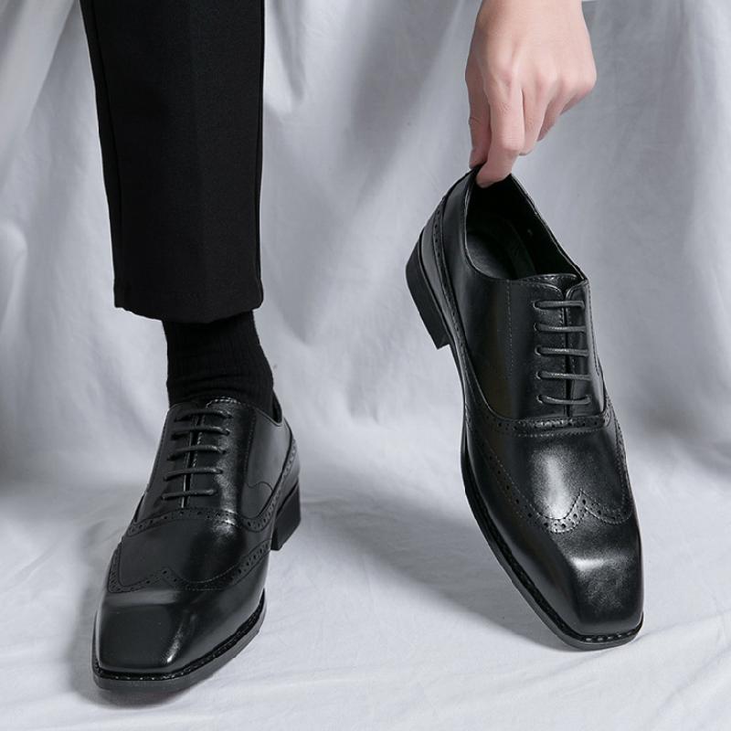 Leather Business Formal Oxfords