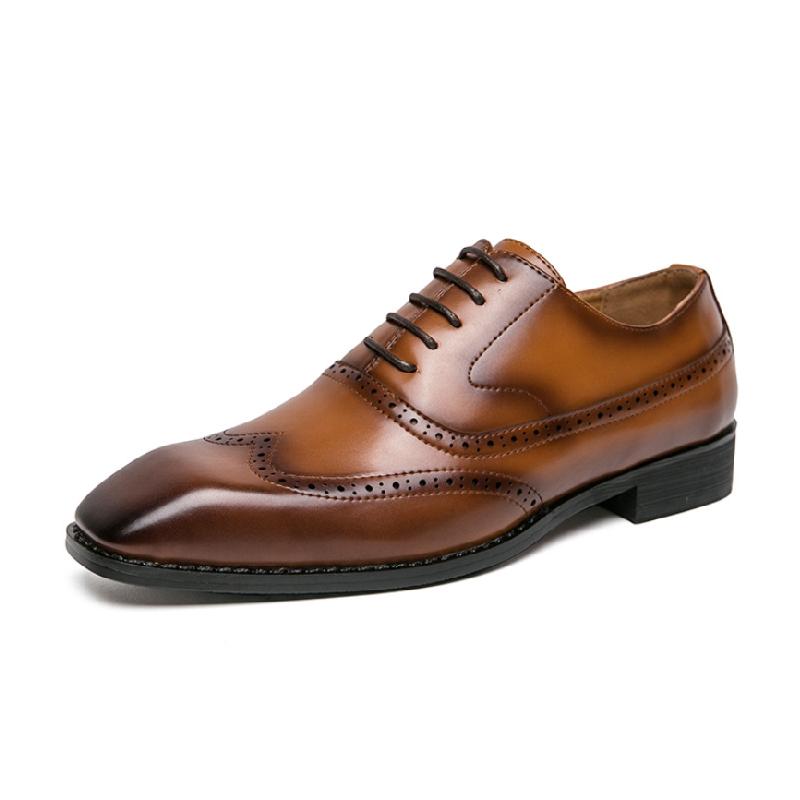 Leather Business Formal Oxfords