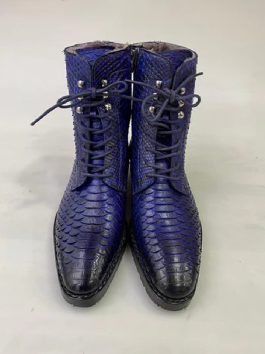 Handcrafted Padded Ankle Boots