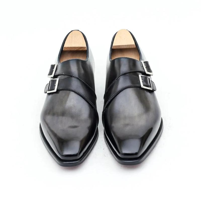 Double Monk Strap Derby