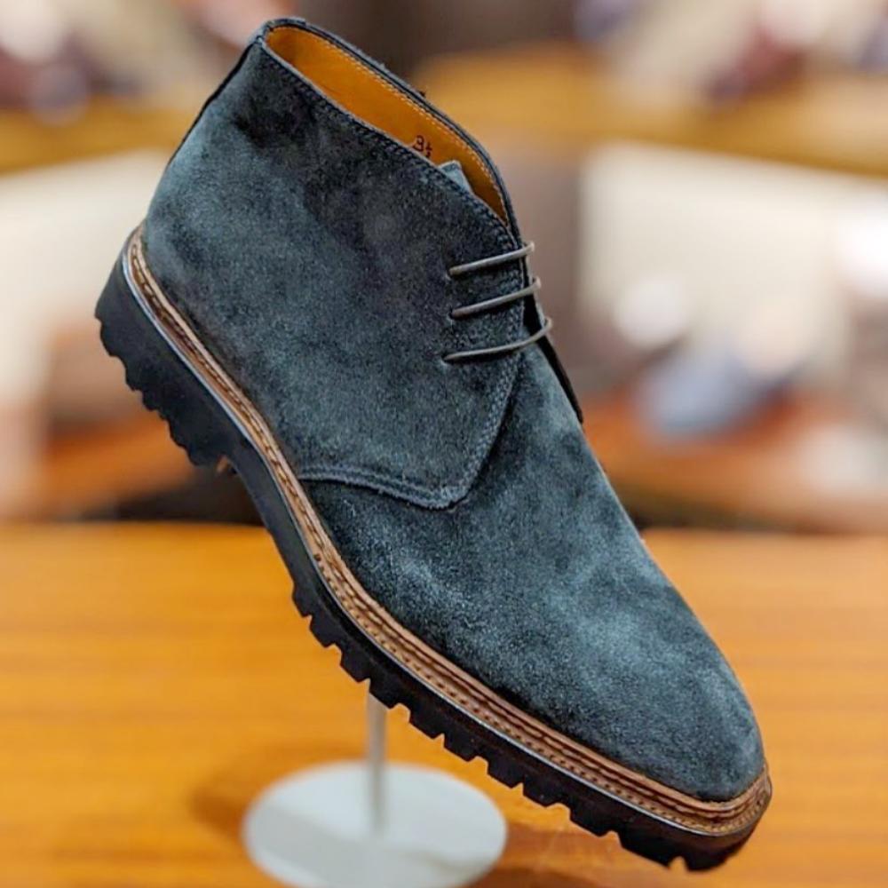 Handmade Men's Suede Chukka Boots