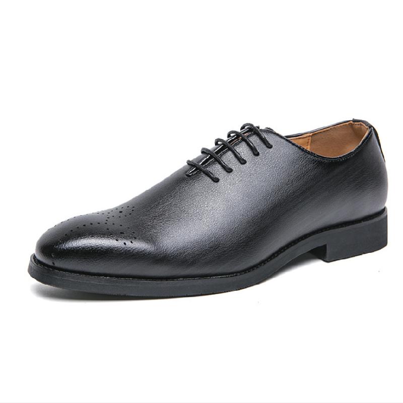 Handmade Men's Leather Oxford Shoes