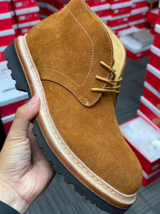 Handcrafted Suede Desert Boots