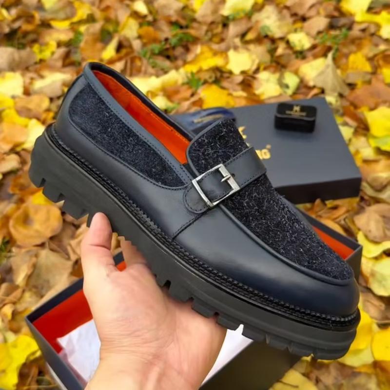 Men's Thick Sole Loafers