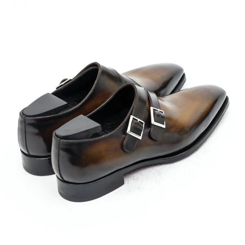 Double Monk Strap Derby