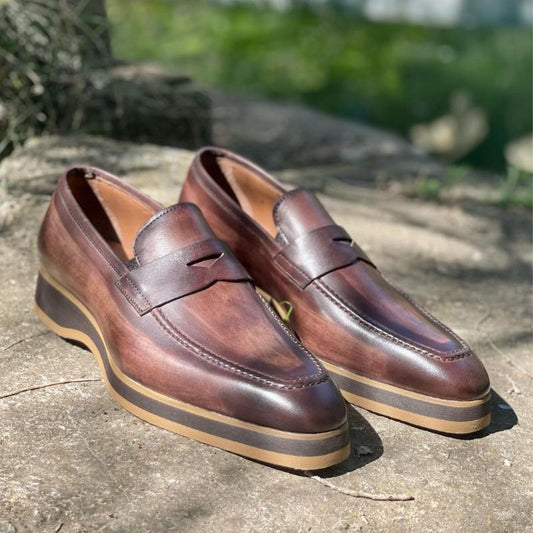 Classic Handmade Leather Loafers