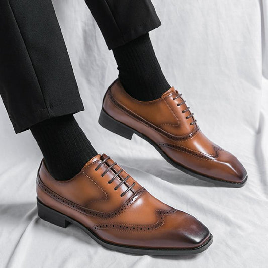 Leather Business Formal Oxfords