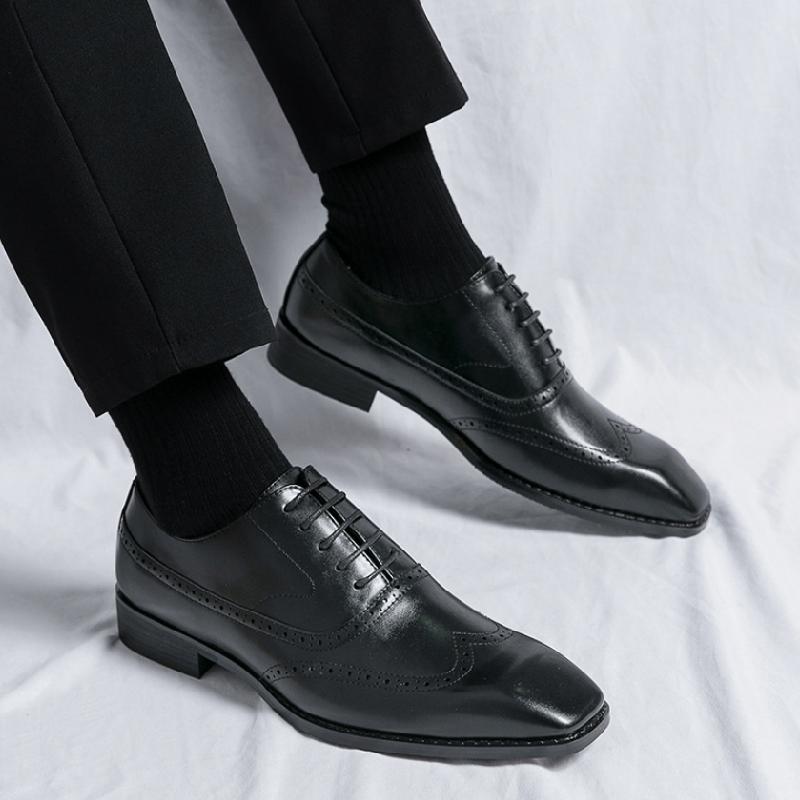 Leather Business Formal Oxfords