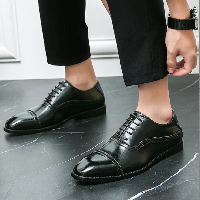 Handmade Classic Sculpted Oxfords