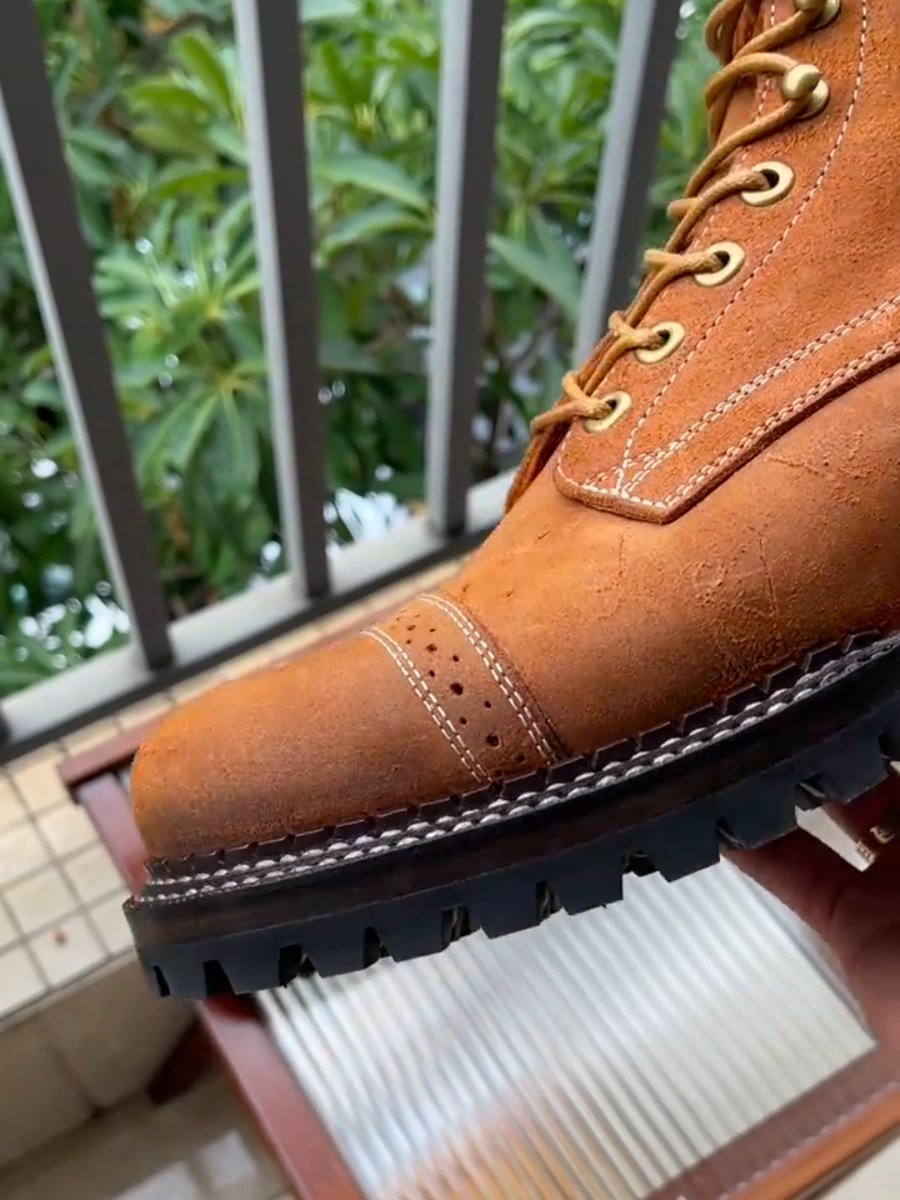 Handmade Men's Classic Leather Work Boots