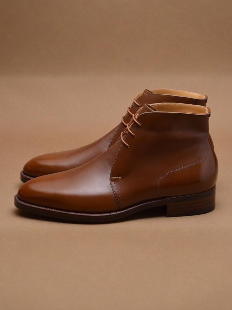 Classic Chukka Brown Boots