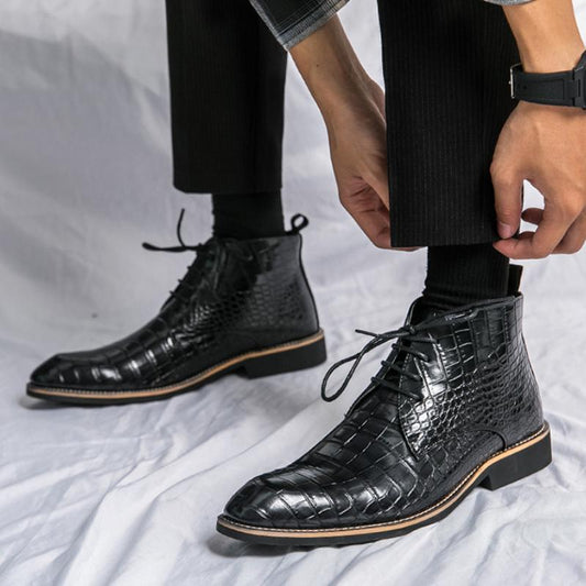 Men's Crocodile Leather Chukka