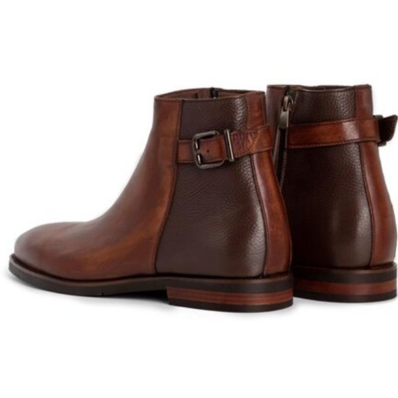 Men's Chelsea Boots-claret