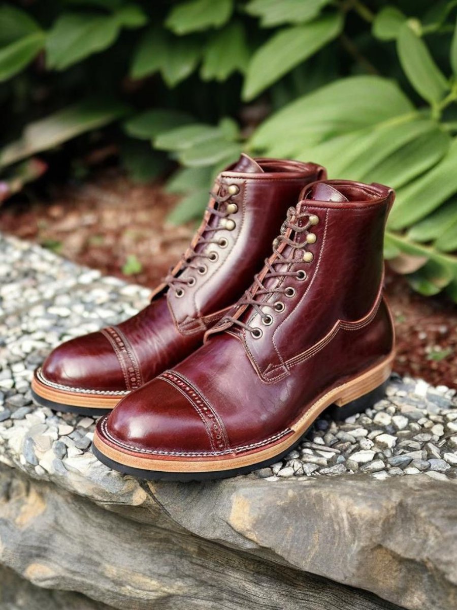 Handmade Leather Classic Men's Work Boots