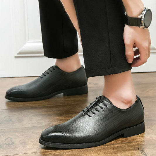 Handmade Men's Leather Oxford Shoes