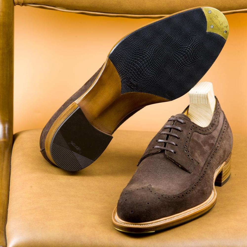 Italian Handmade Luxury Men's Suede Shoes