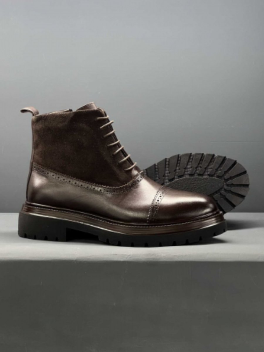 Lace-up Martin Boots For Fall And Winter