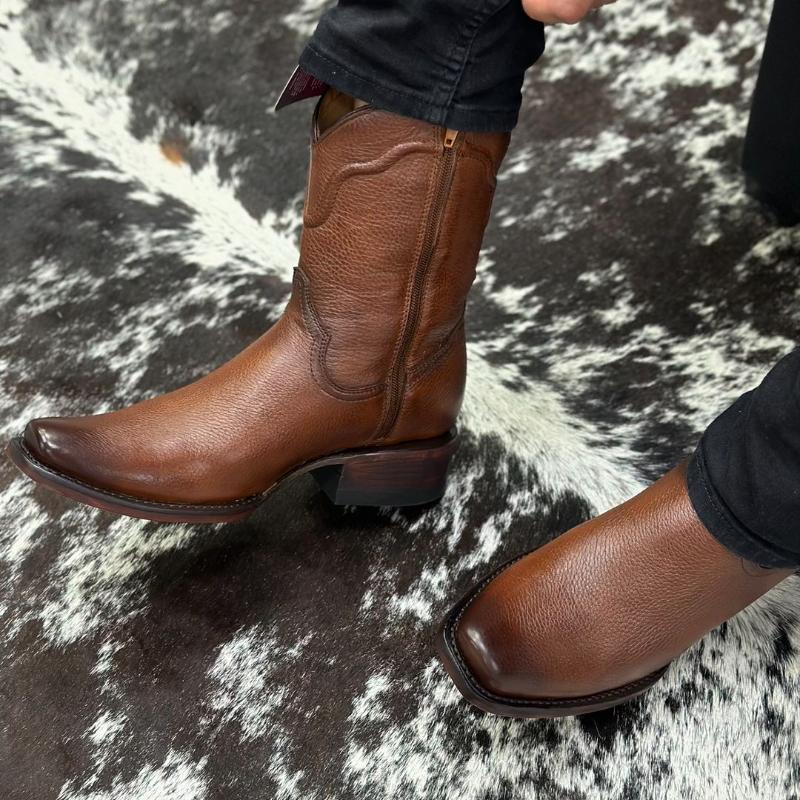 Men's Leather Cowboy Boots