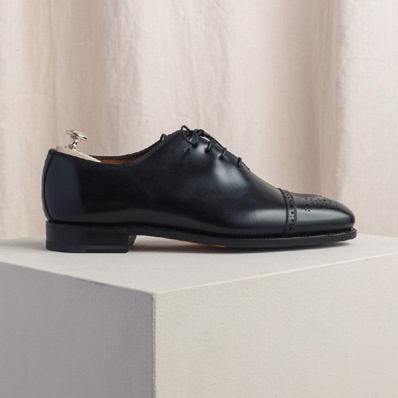 Luxurious Handmade Lace-up Oxfords