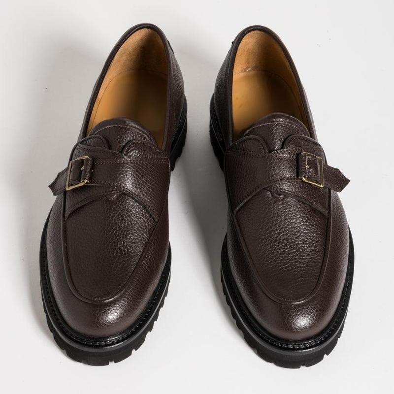 Men's Business Dress&Casual Classic Monk Shoes