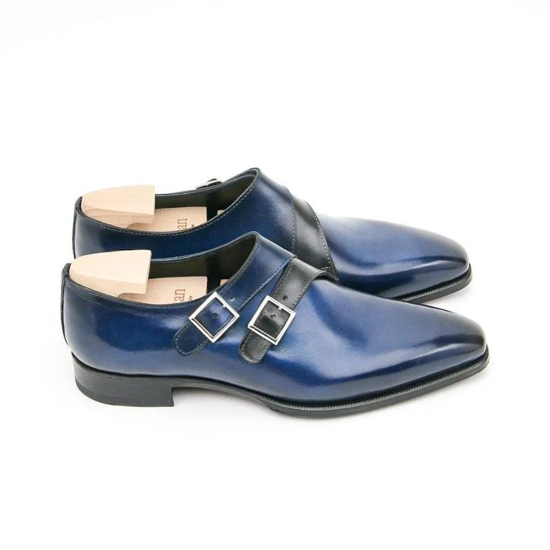 Double Monk Strap Derby