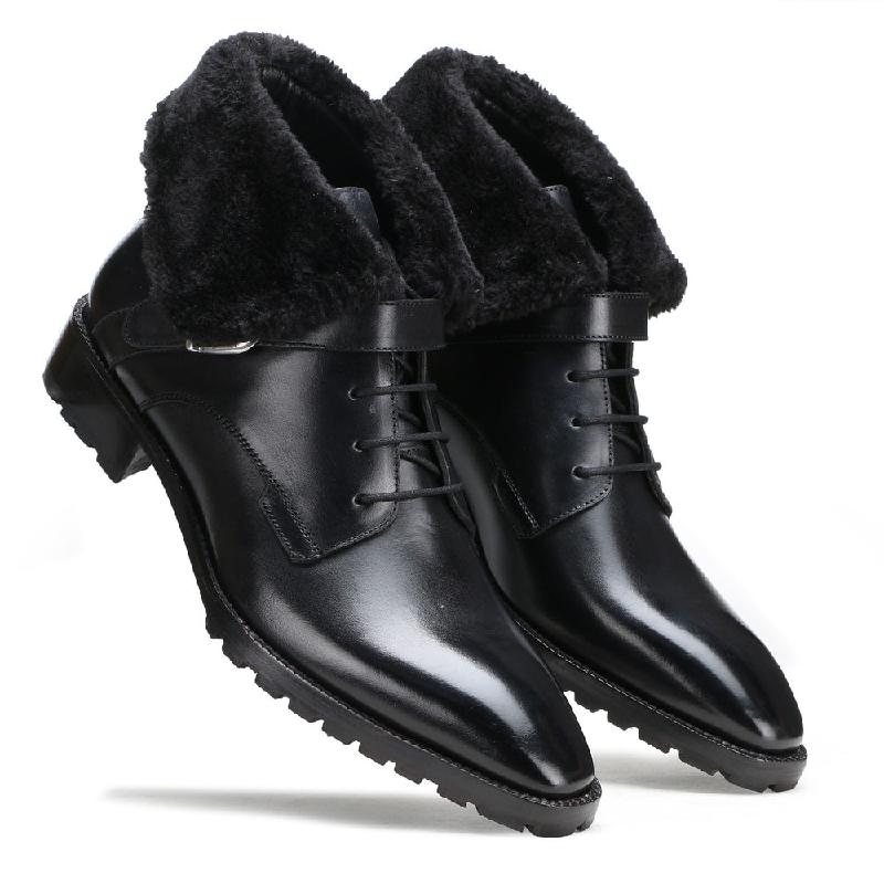 Handmade Cold Resistant Leather Boots