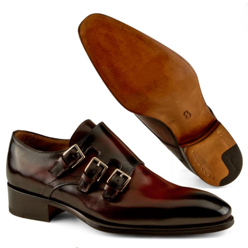 Men's Formal Leather Business Classic Monk Shoes