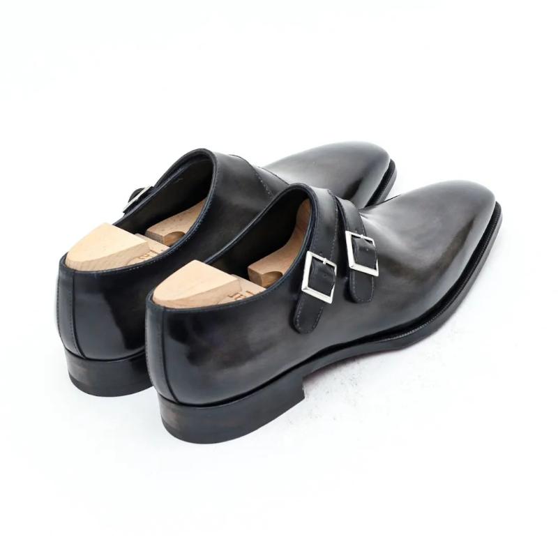 Double Monk Strap Derby