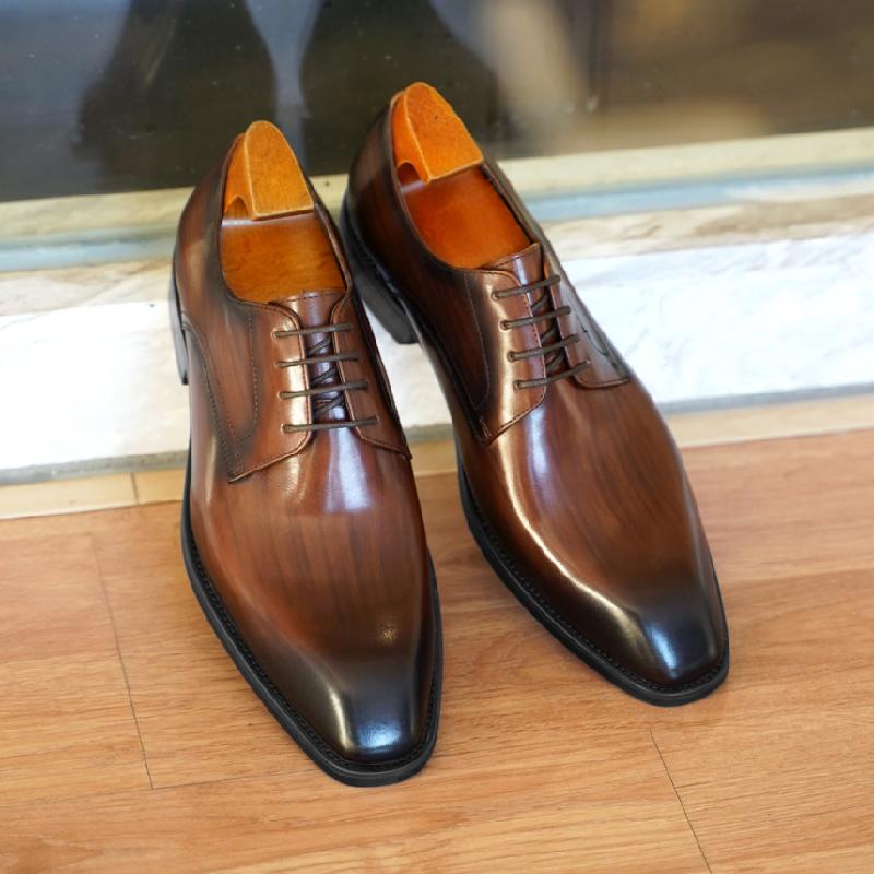 Handmade Classic Lace-Up Oxfords