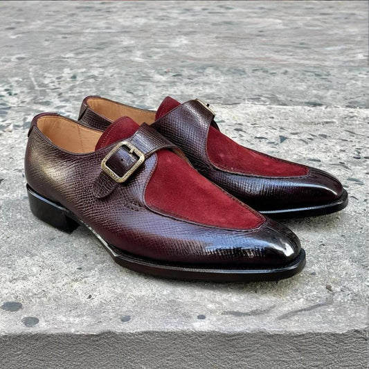 Italian Handmade Luxury Formal Single Monk