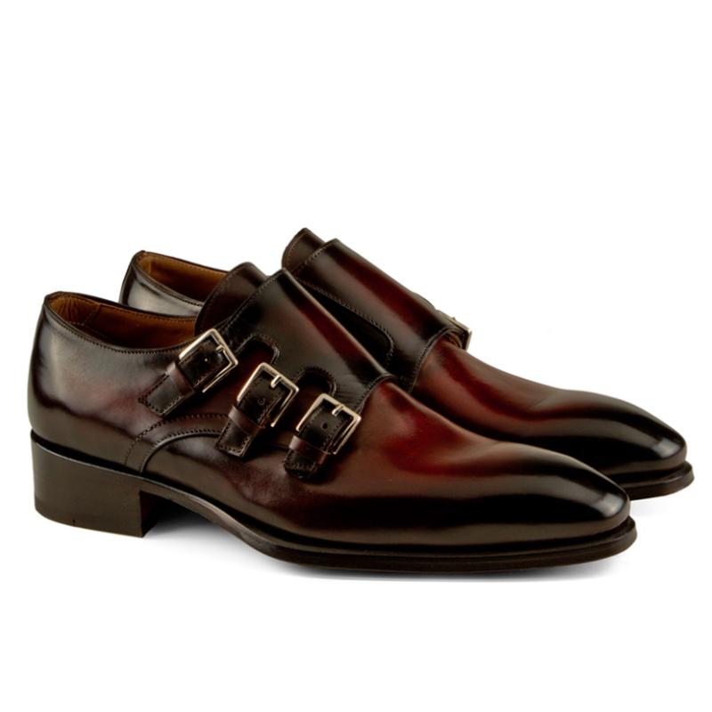 Men's Formal Leather Business Classic Monk Shoes