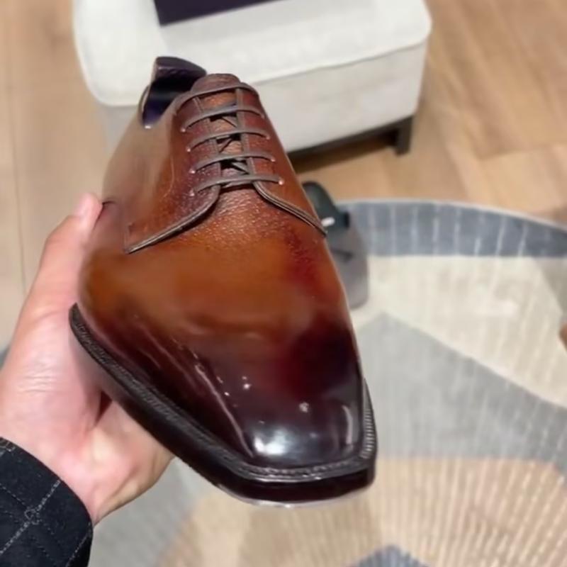 Men's Handmade Classic Business Leather Oxfords