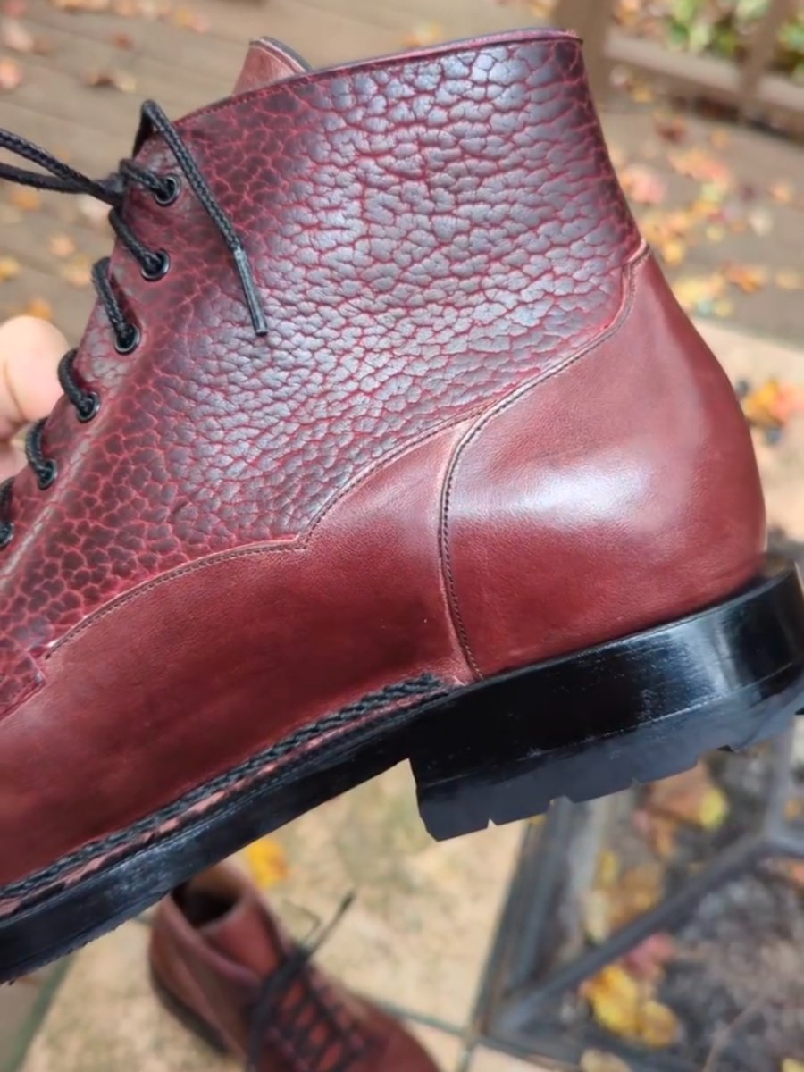 Handmade Men's Leather Work Boots