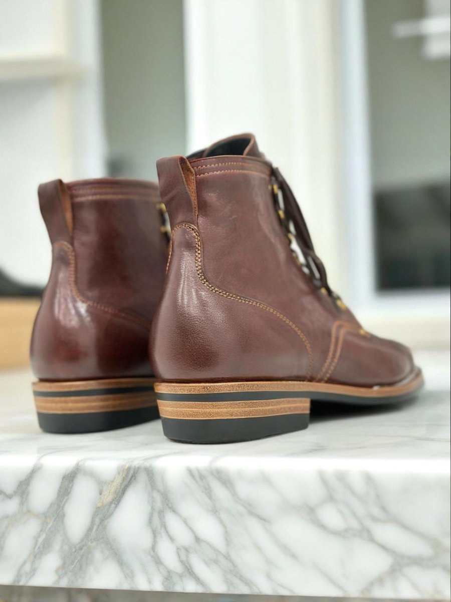 Classic Men's Handmade Leather Riding Boots