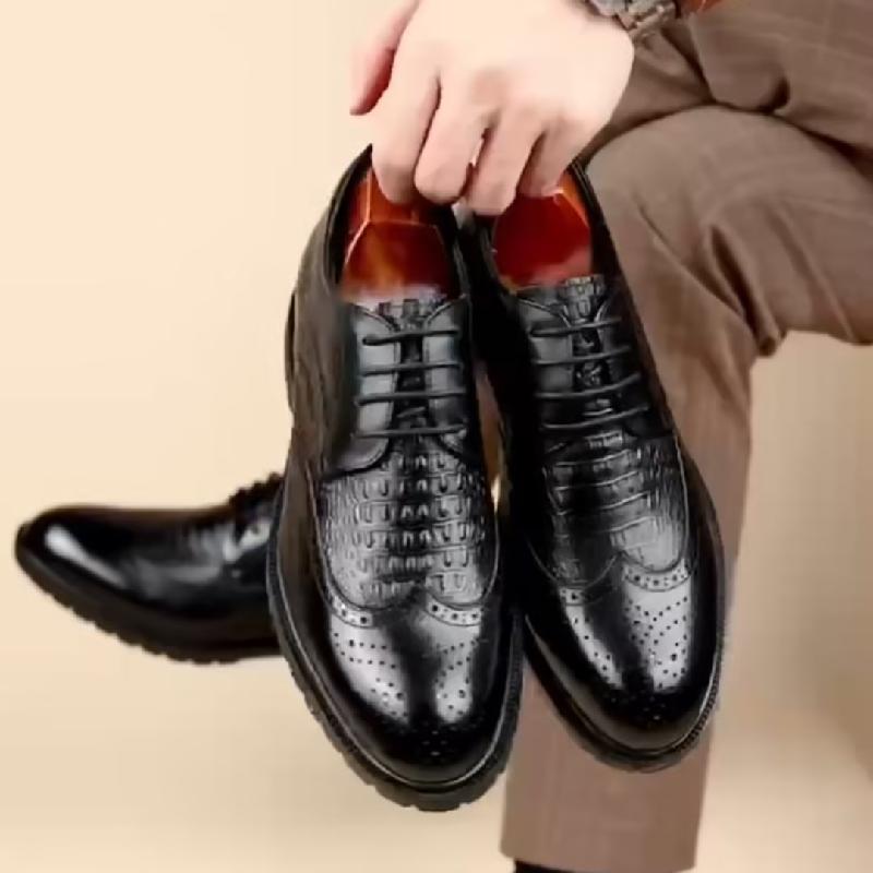 Handmade Classic Sculpted Oxfords