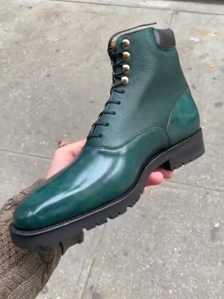 Handmade Luxury Men's Fall/Winter Formal Boots