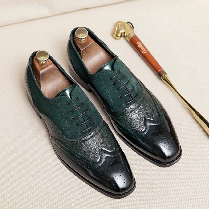 Classic Handmade Sculpted Oxfords