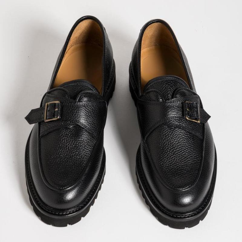 Men's Business Dress&Casual Classic Monk Shoes