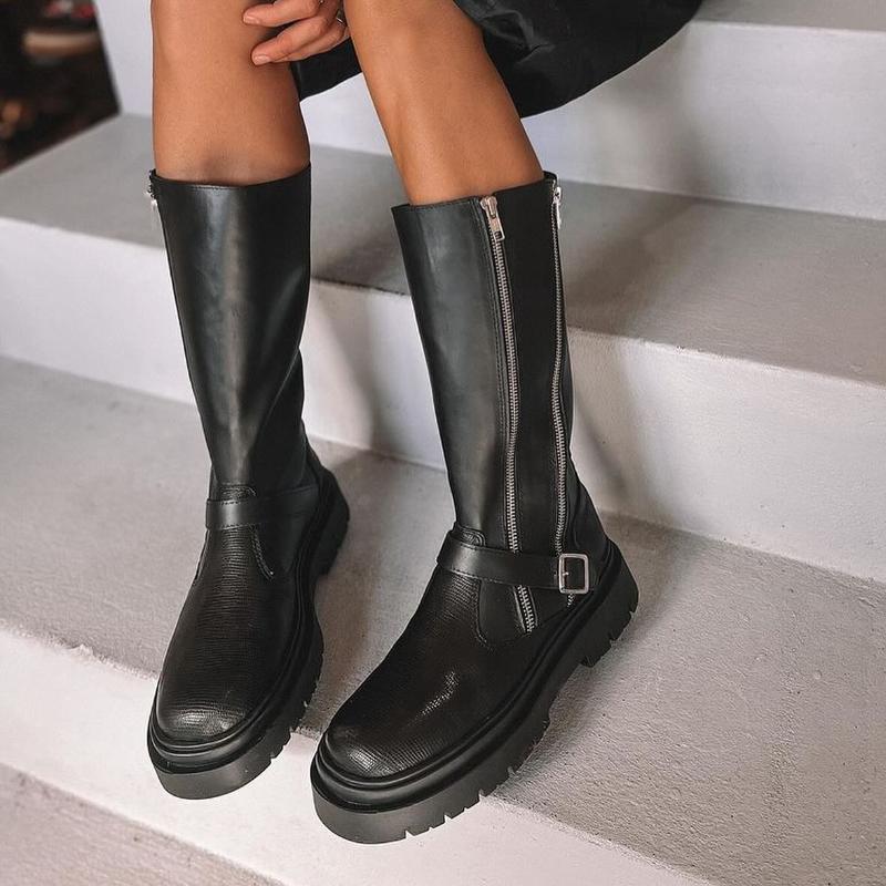 Women's Stylish Zipper Boots