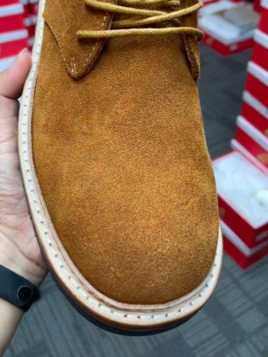 Handcrafted Suede Desert Boots