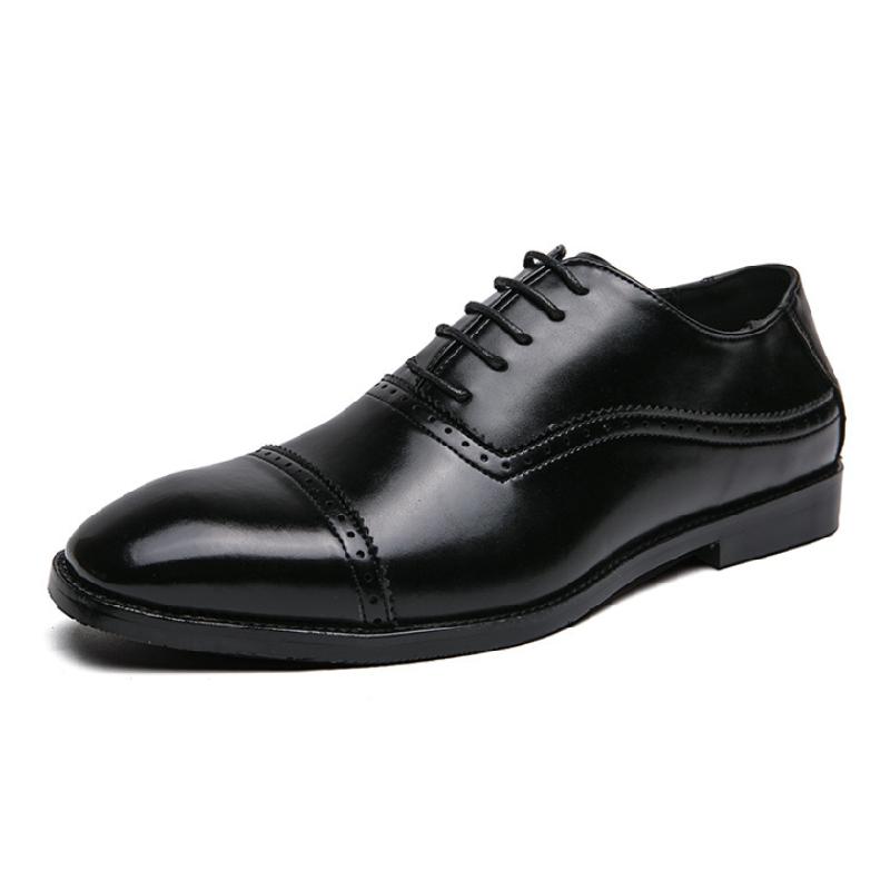 Handmade Classic Sculpted Oxfords