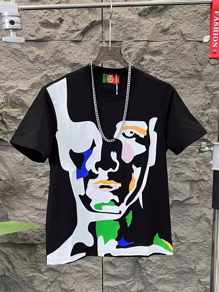 Summer fashion loose casual tops versatile super hot slim short sleeve T-shirt