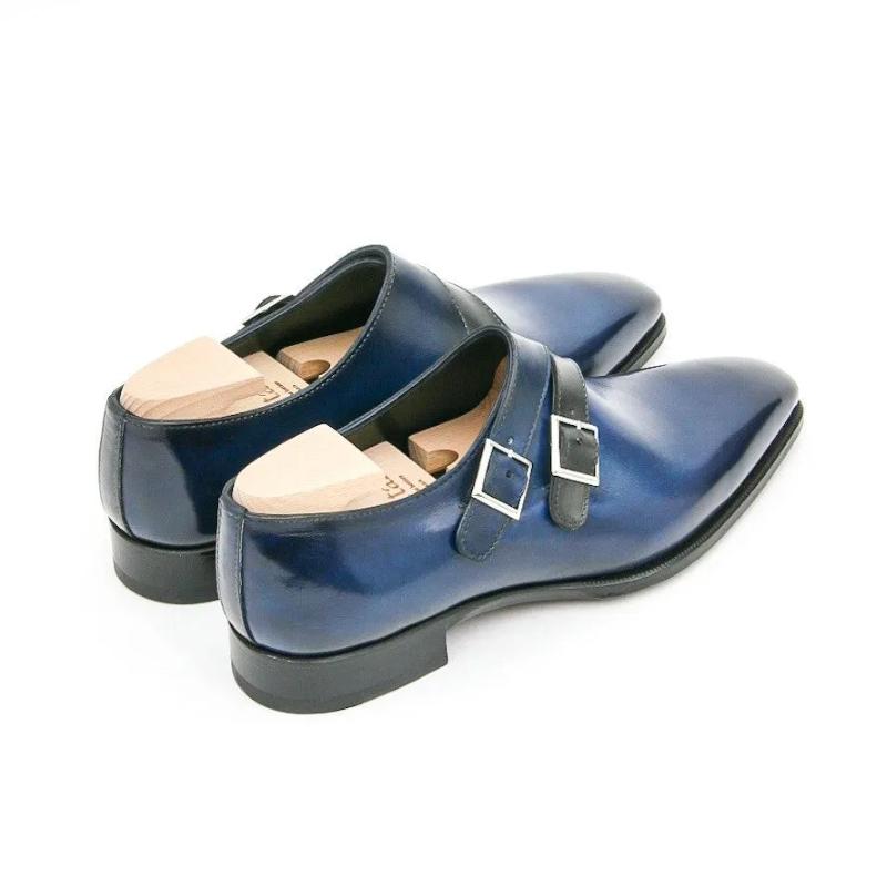 Double Monk Strap Derby