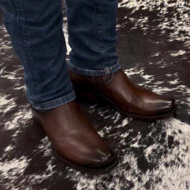 Men's Leather Cowboy Boots